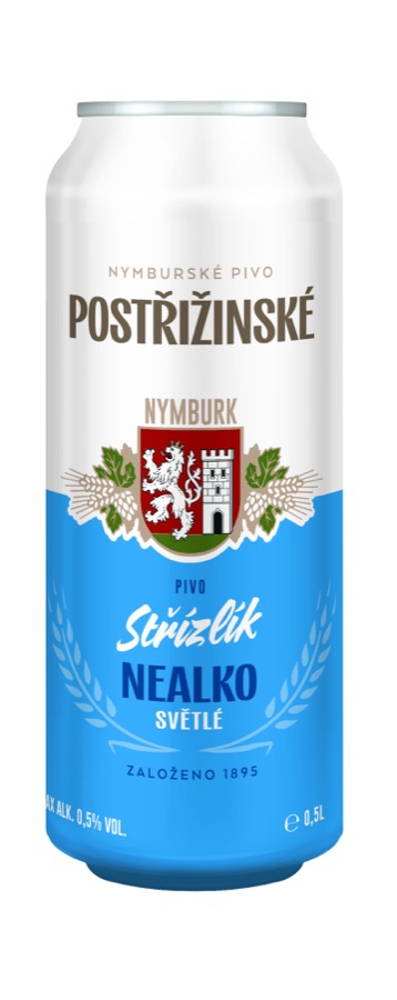 Postřižinské Nealkoholické Světlé — Can